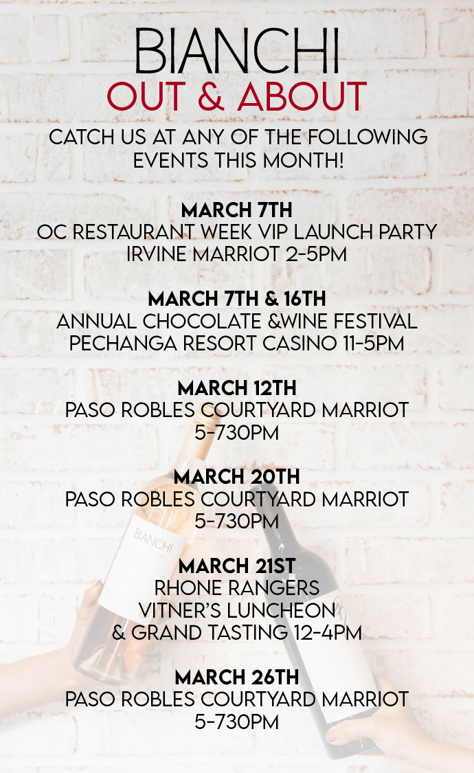 Bianchi Out & About: March